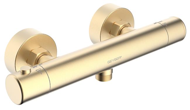 GEYSER® Lima brusearmatur børstet guld